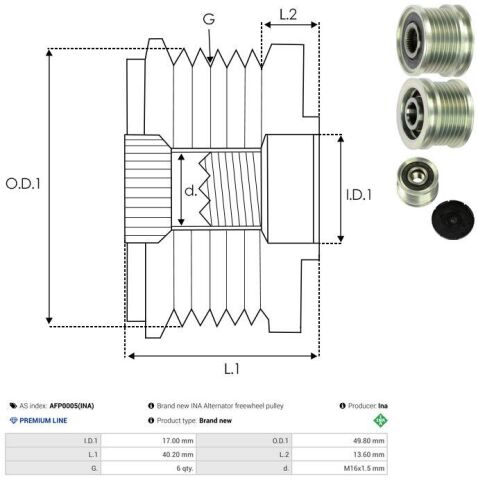 Механізм вільного ходу генератора Механізм вільного ходу генератора