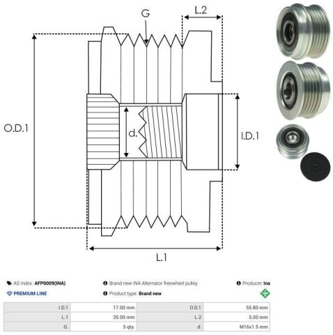 Механізм вільного ходу генератора