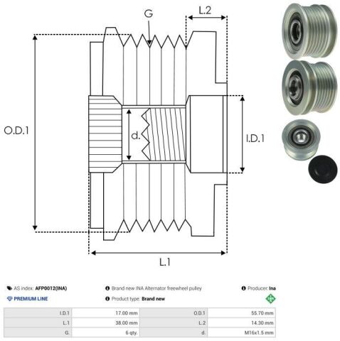 Механізм вільного ходу генератора
