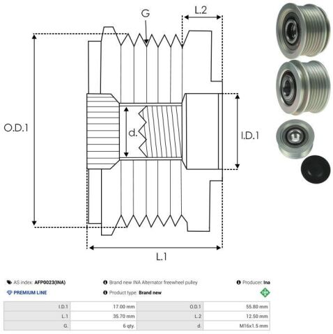 Механізм вільного ходу генератора Механізм вільного ходу генератора