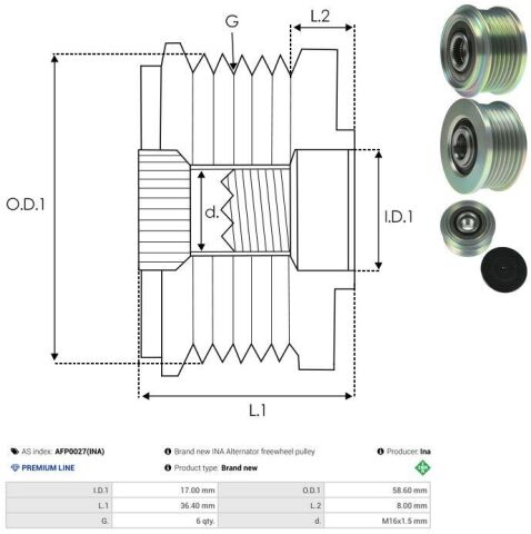 Механізм вільного ходу генератора