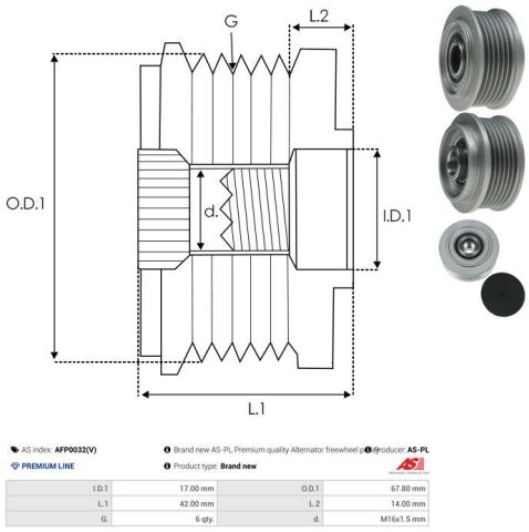 Механізм вільного ходу генератора