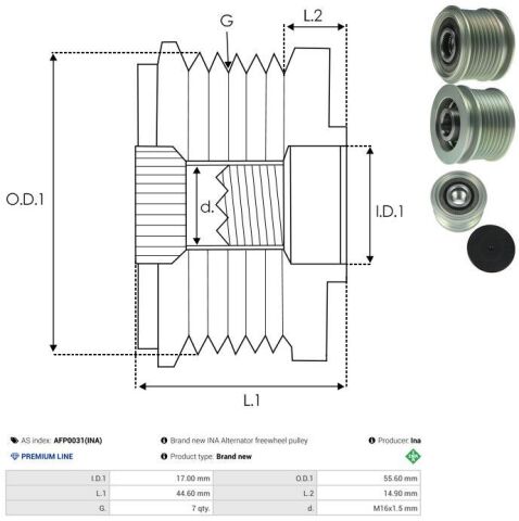 Механізм вільного ходу генератора