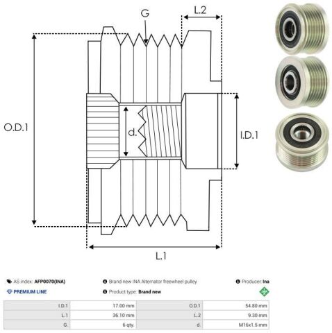 Механізм вільного ходу генератора