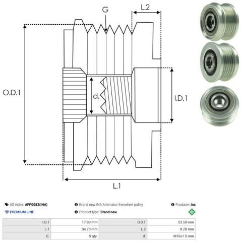 Механізм вільного ходу генератора