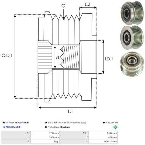 Механізм вільного ходу генератора Механізм вільного ходу генератора