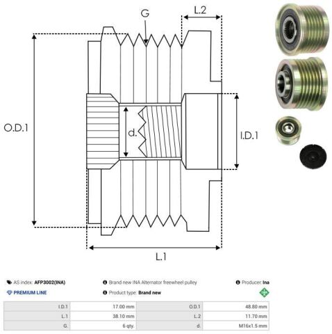 Механізм вільного ходу генератора Механізм вільного ходу генератора
