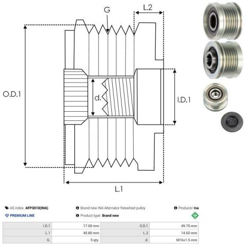 Механізм вільного ходу генератора