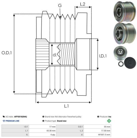 Механізм вільного ходу генератора