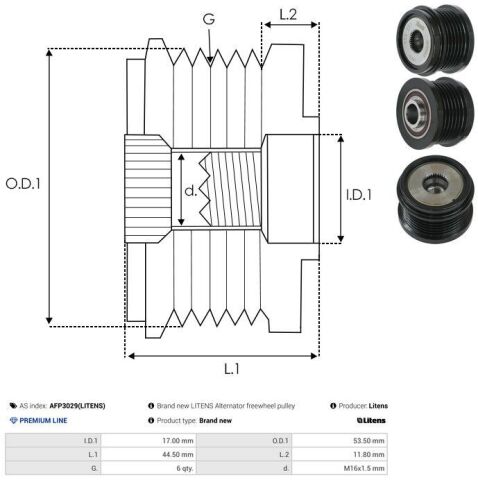 Механізм вільного ходу генератора