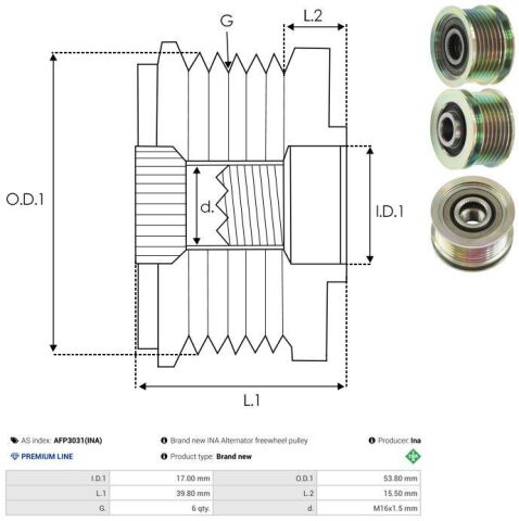 Механізм вільного ходу генератора