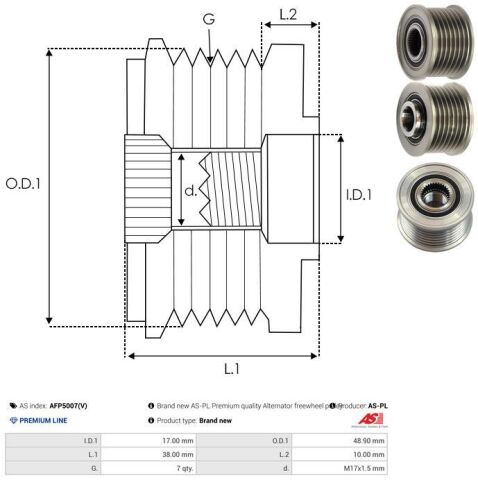 Механізм вільного ходу генератора