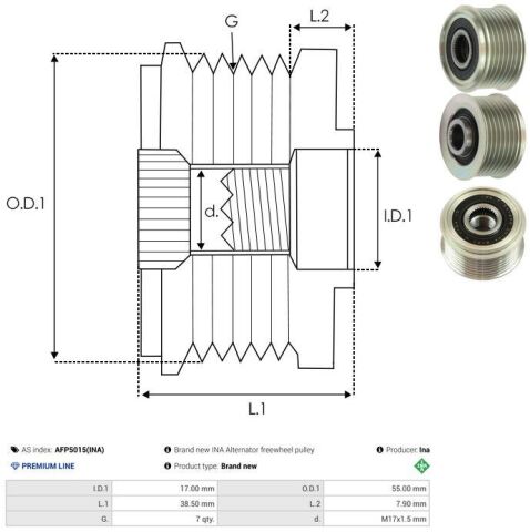 Механізм вільного ходу генератора