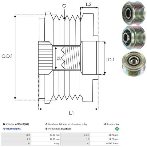 Механізм вільного ходу генератора Механізм вільного ходу генератора