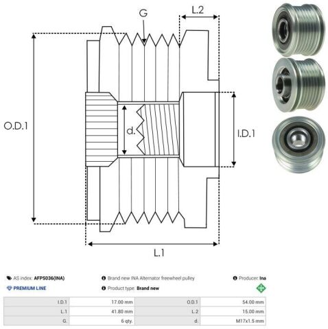 Механізм вільного ходу генератора Механізм вільного ходу генератора