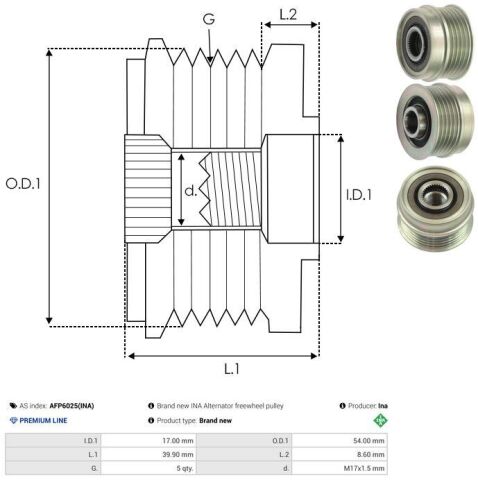 Механізм вільного ходу генератора