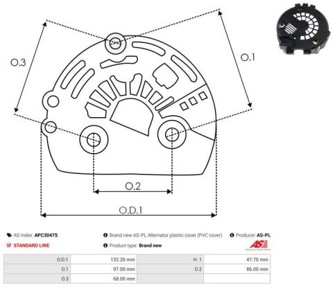 Захисний ковпачок, генератор