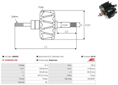 Ротор генератора