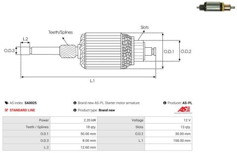Ротор стартера