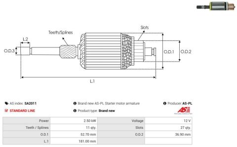 Ротор стартера