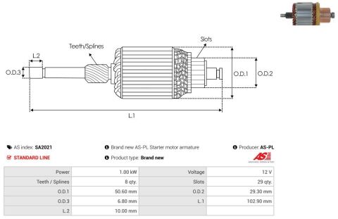 Ротор стартера Ротор стартера