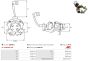 Щеткодержатель стартера Audi 80/A2/A3 86-03, фото 4 - интернет-магазин Auto-Mechanic