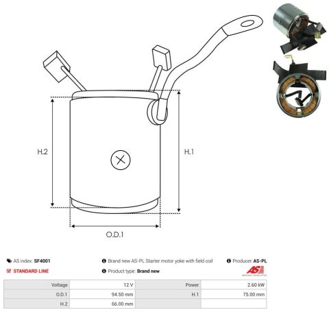 Обмотка збудження, стартер Обмотка збудження, стартер