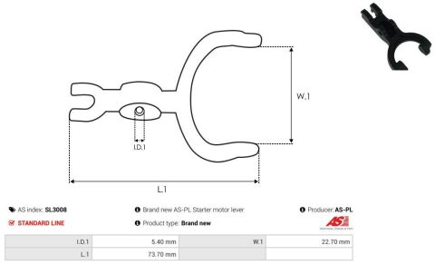 Важіль стартера, карбюратор Важіль стартера, карбюратор