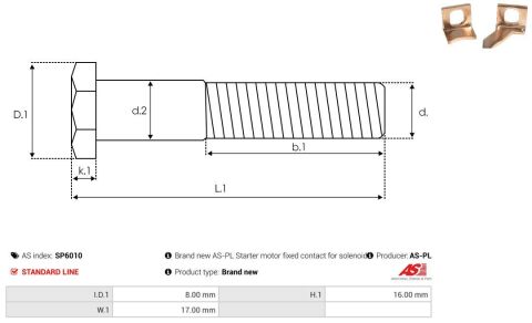 Ремонтний комплект, стартер Ремонтний комплект, стартер