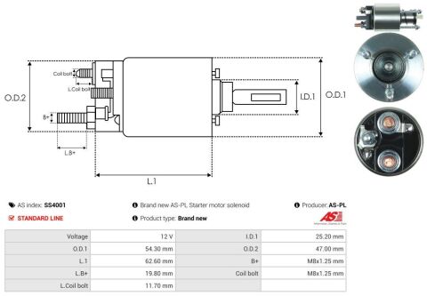 Втягуюче реле стартера