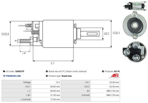 Втягуюче реле стартера Втягуюче реле стартера