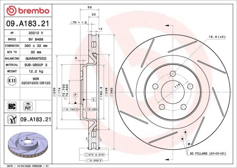 Тормозной диск