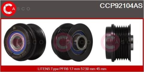 Шків, генератор