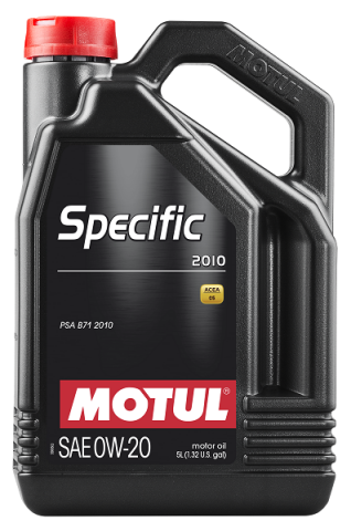 Моторна олива MOTUL Specific 2010 0W-20, 5 літрів Моторна олива MOTUL Specific 2010 0W-20, 5 літрів
