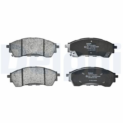 Комплект гальмівних накладок, дискове гальмо Комплект гальмівних накладок, дискове гальмо