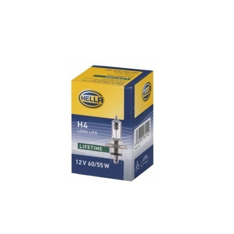 Лампа галогенна H4 12V 60/55W P43T LONG LIFE Лампа галогенна H4 12V 60/55W P43T LONG LIFE