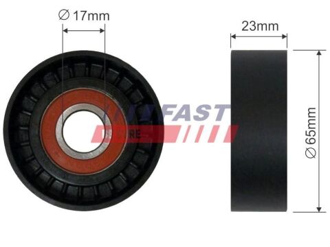 Натяжний ролик, поліклиновий ремінь