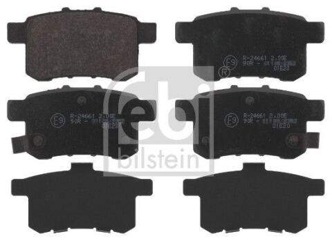 Комплект гальмівних накладок, дискове гальмо