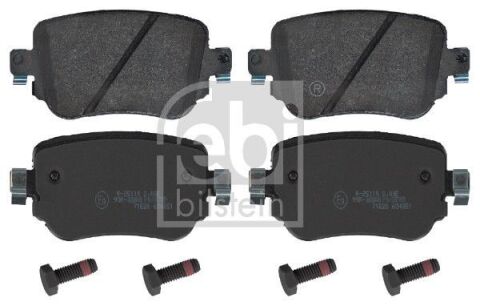 Комплект гальмівних накладок, дискове гальмо