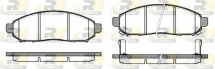 Комплект гальмівних накладок, дискове гальмо