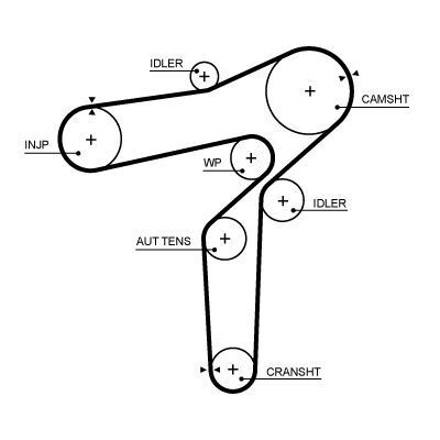 Зубчастий ремінь Зубчастий ремінь
