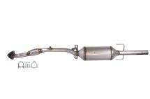 Протисажний/пиловий фільтр, система відведення ВГ