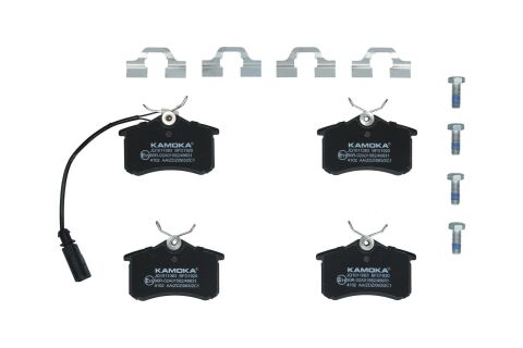 Комплект гальмівних накладок, дискові гальма Комплект гальмівних накладок, дискові гальма