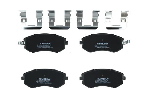 Комплект гальмівних накладок, дискові гальма Комплект гальмівних накладок, дискові гальма