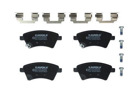 Комплект гальмівних накладок, дискові гальма