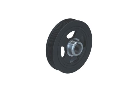 Ременный шкив, коленчатый вал