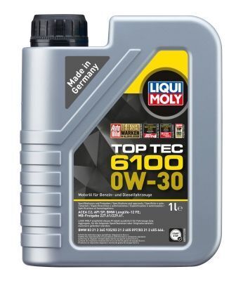 Моторна олива LIQUI MOLY TOP TEC 6100 0W-30, 1 літр