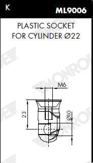 Газовая пружина, крышка багажник