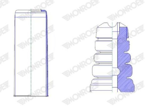 Пылезащитный комплект, амортизатор