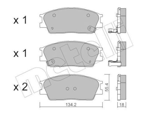 Комплект тормозных колодок, дисковый тормоз Комплект тормозных колодок, дисковый тормоз